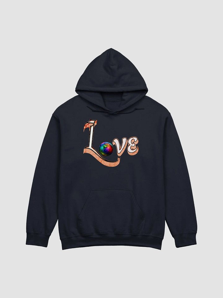 Love Bowling Marbled Hoodie product image (1)