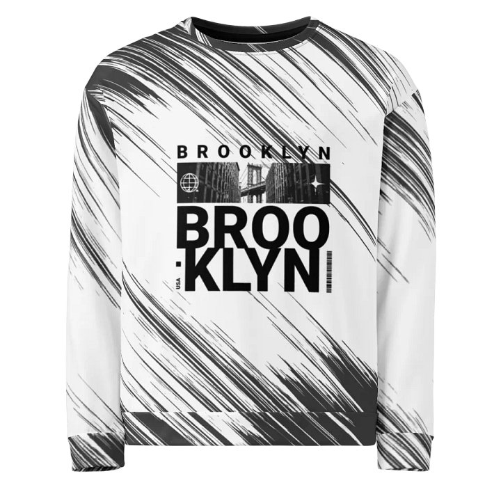 Dynamic Brooklyn Skyline Unisex Sweatshirt product image (1)