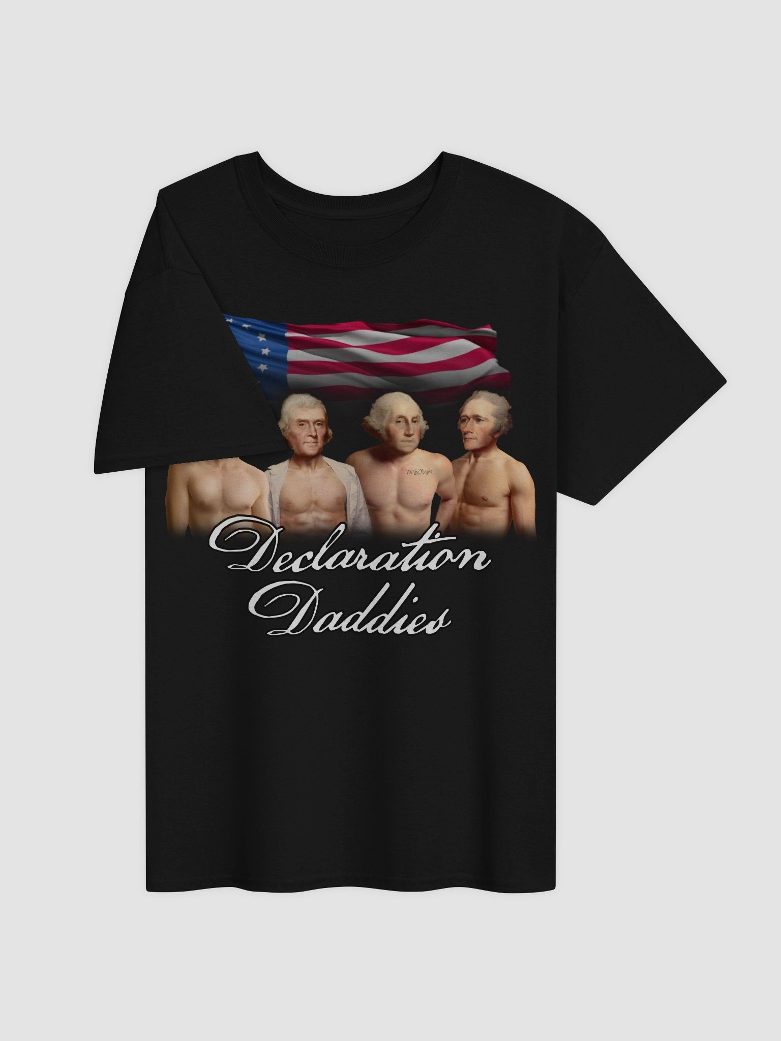 Declaration Daddies - Funny 4th of July Founding Fathers America 250 T-Shirt product image (33)