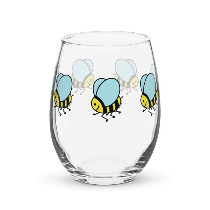 Basic Bee Wine Glass product image (1)