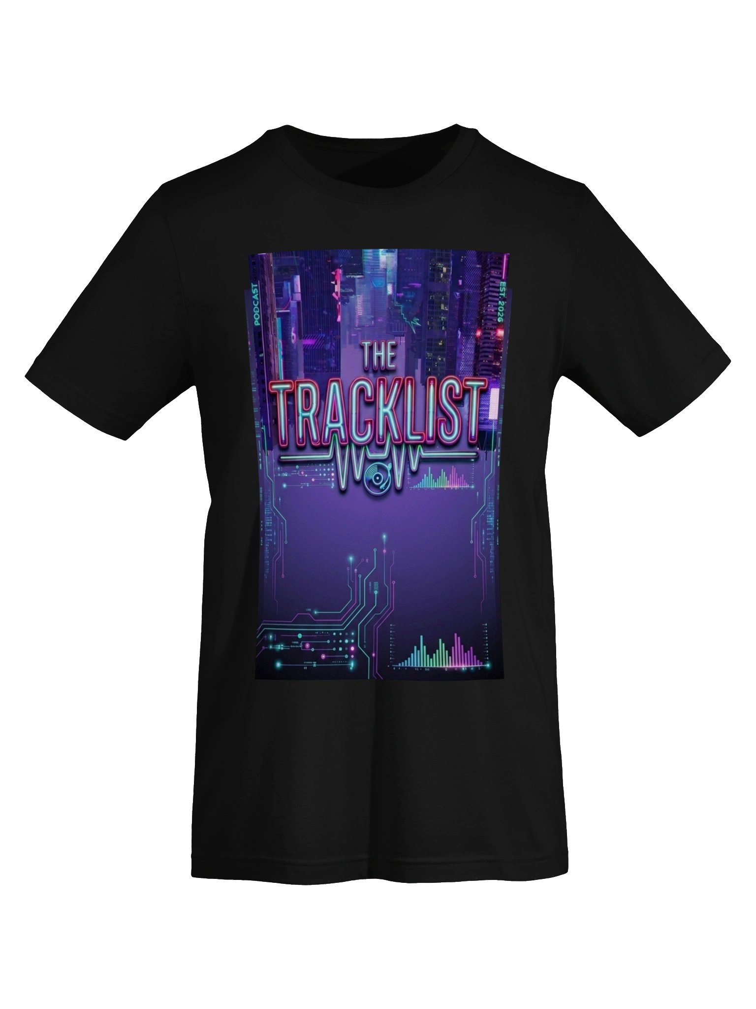 Futuristic Tracklist Tee product image (5)