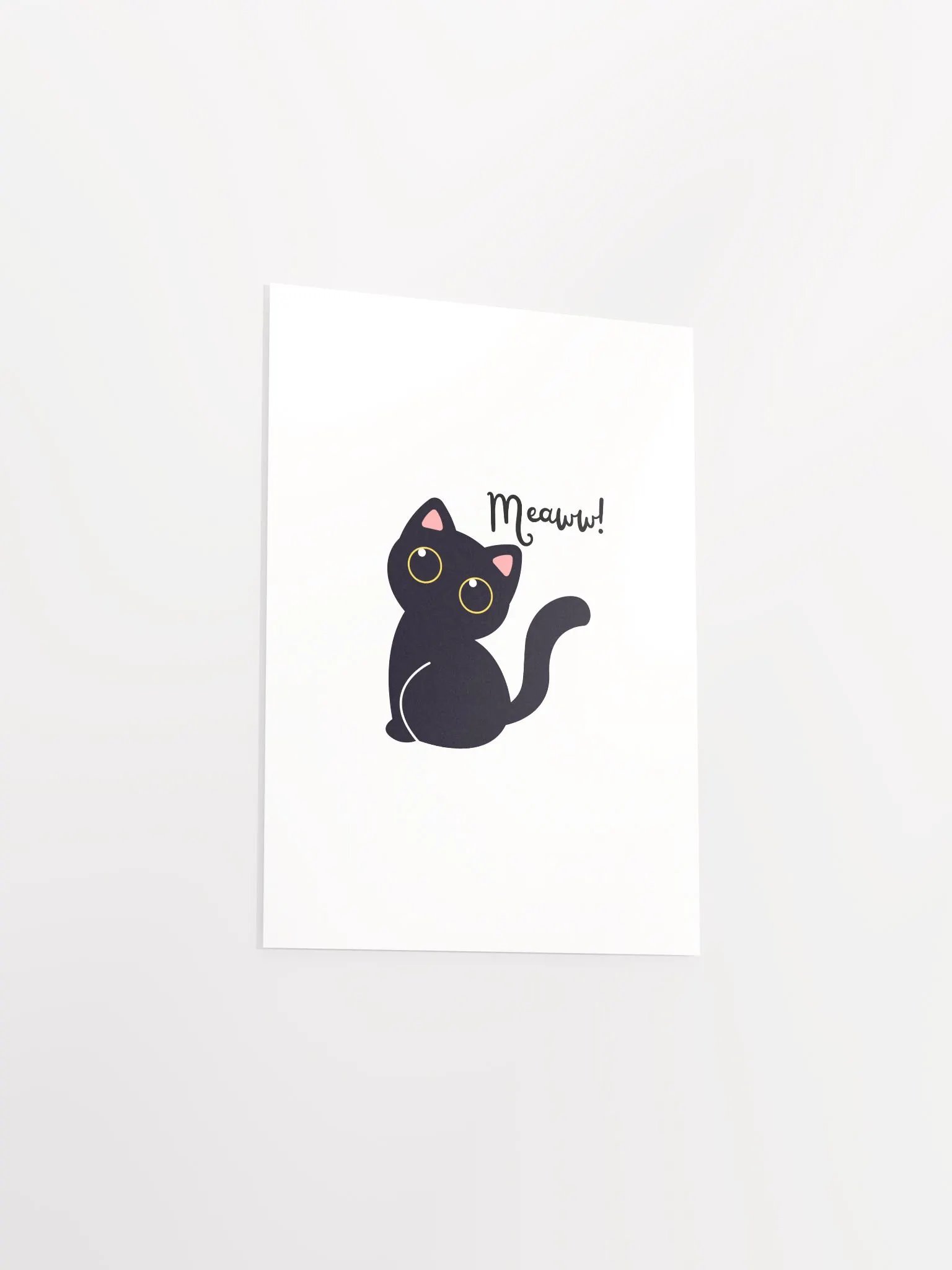 Meaww Mini Poster product image (3)