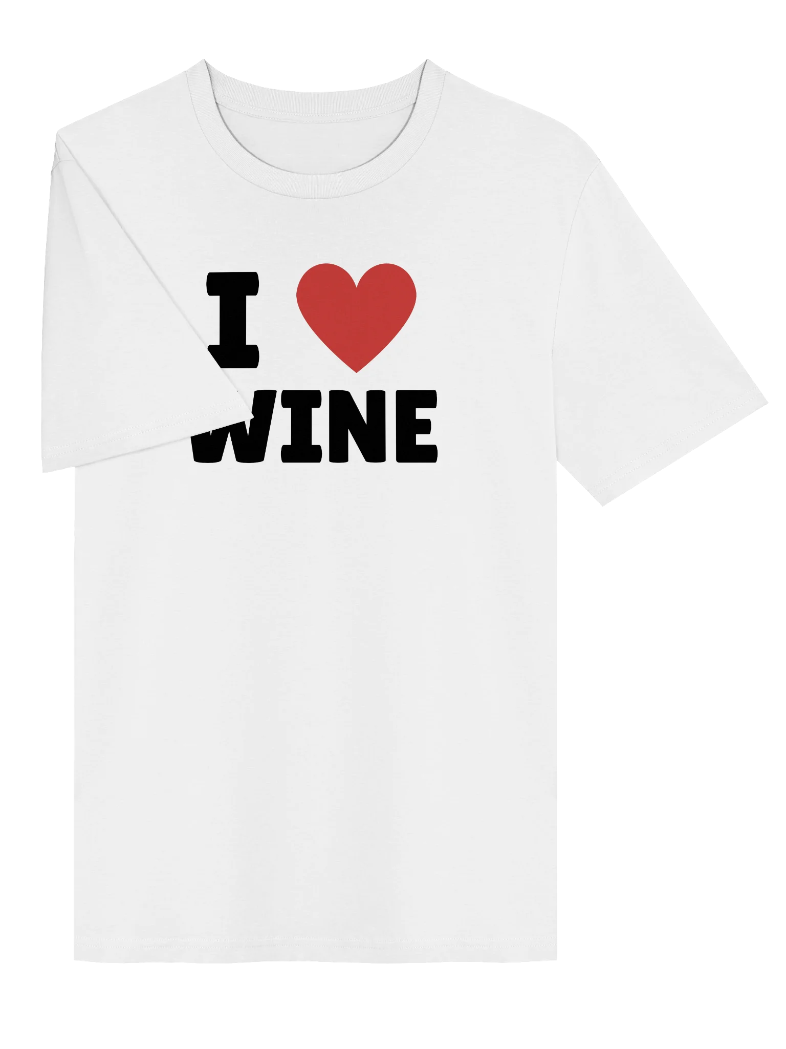 "I Love Wine" Unisex Tee product image (3)