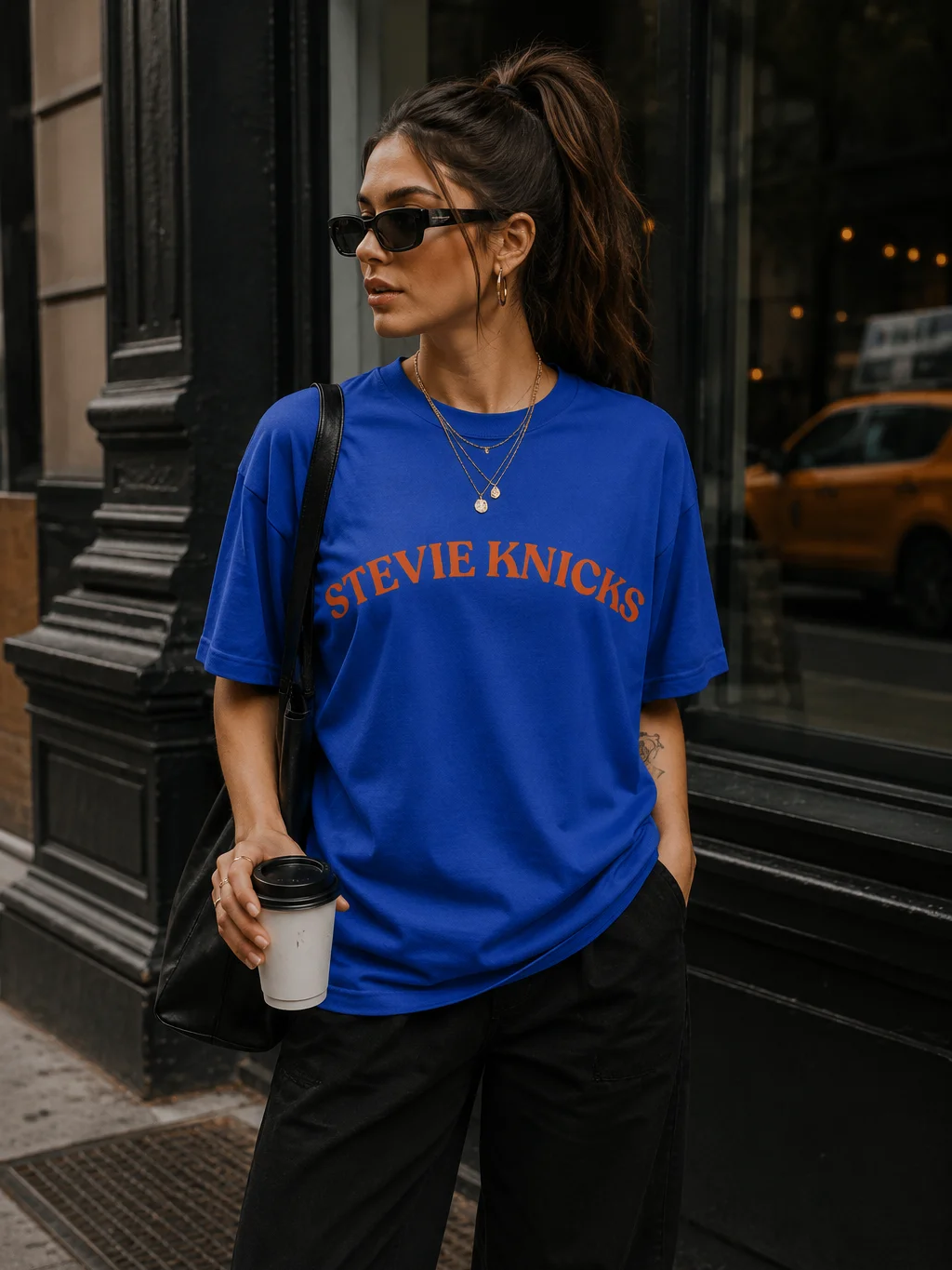 Stevie Knicks Orange Arch Tee product image (1)
