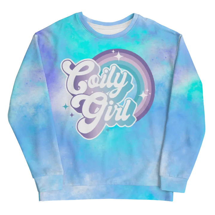 Coily Girl Tie-Dye Crewneck product image (1)