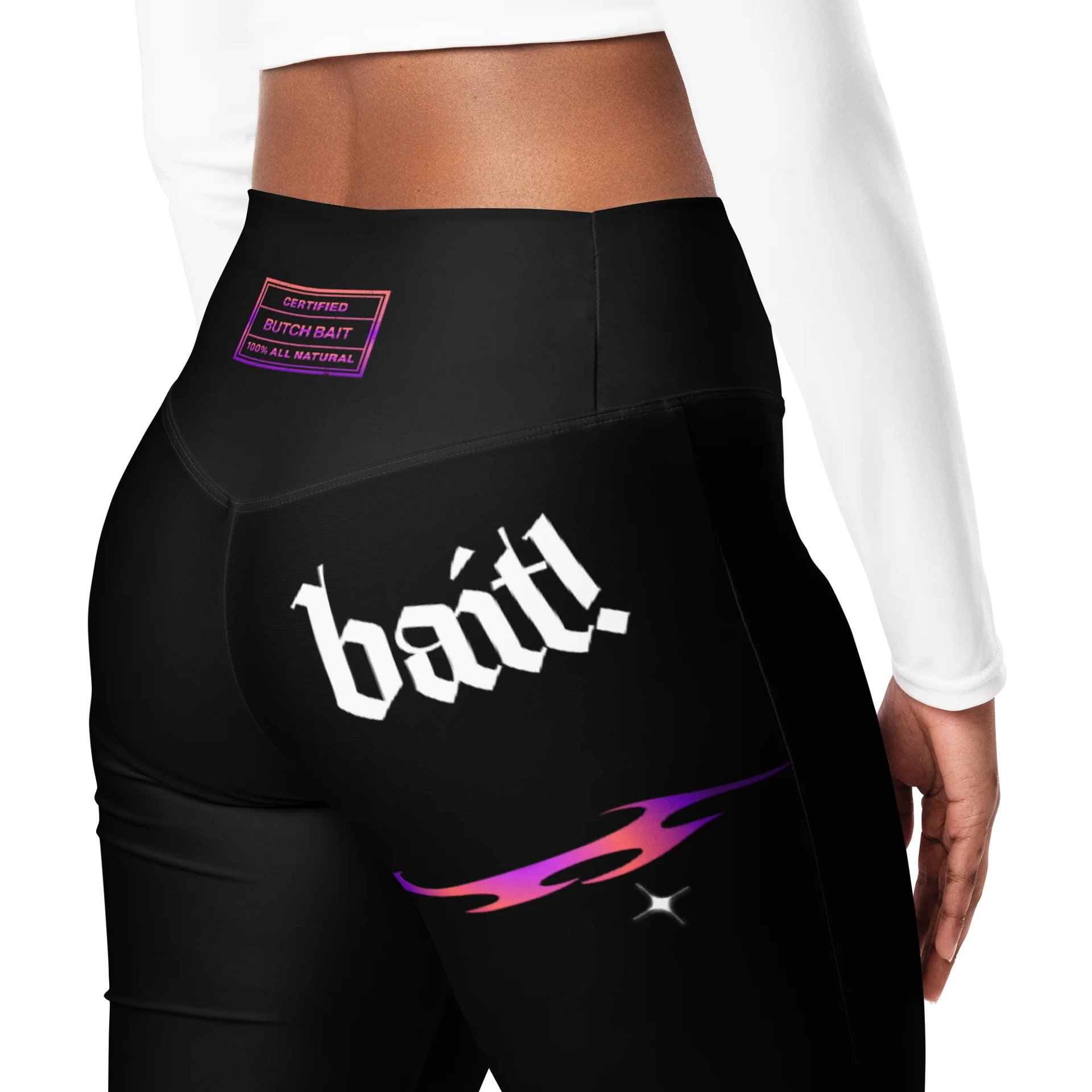 Butch Bait Flare Leggings (Recycled Polyester) product image (5)