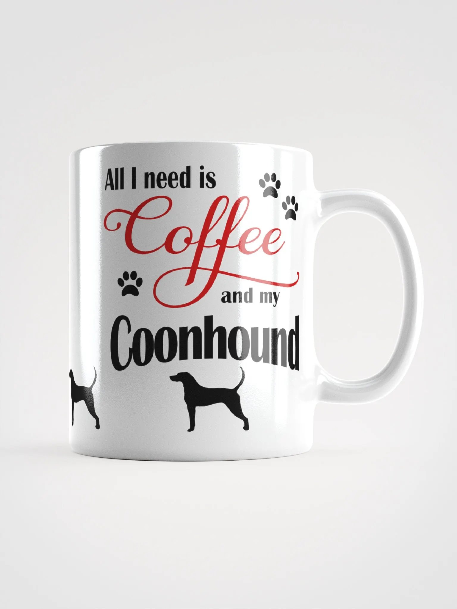 Coffee and my Coonhound Mug product image (1)