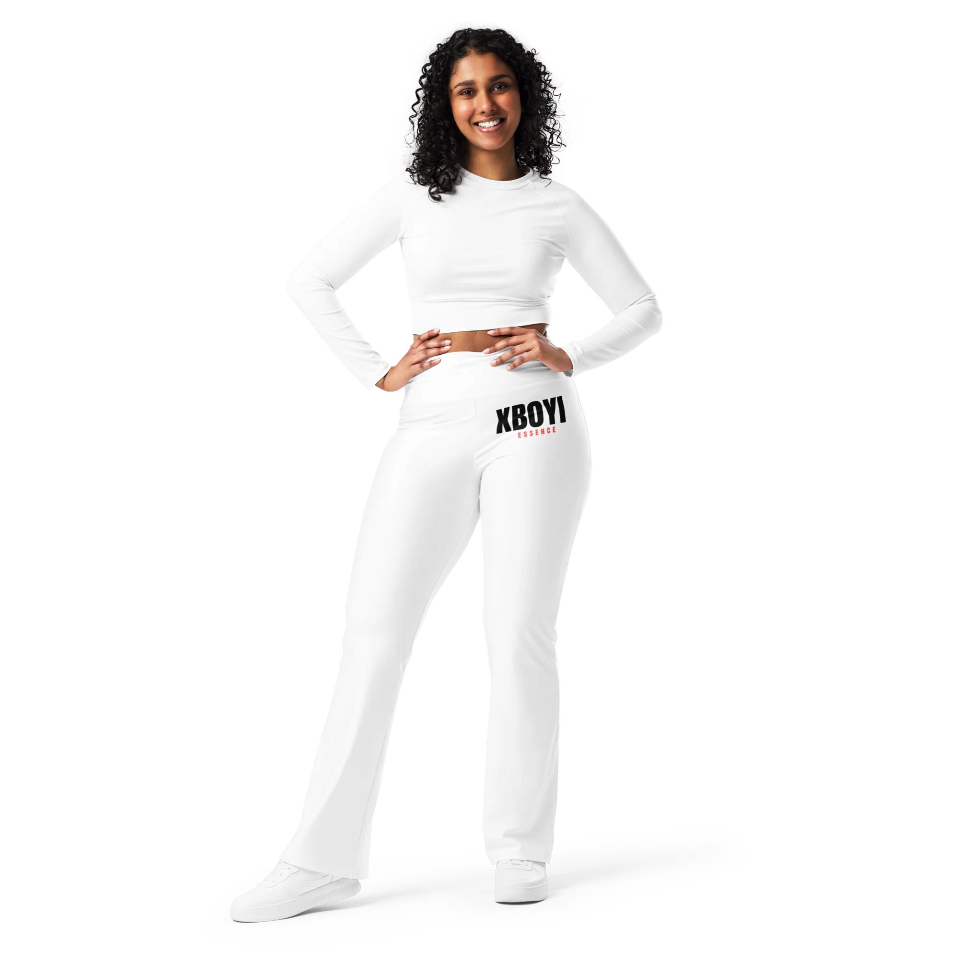 XBOYI ESSENCE – Flare Leggings (All-Over Print) product image (1)