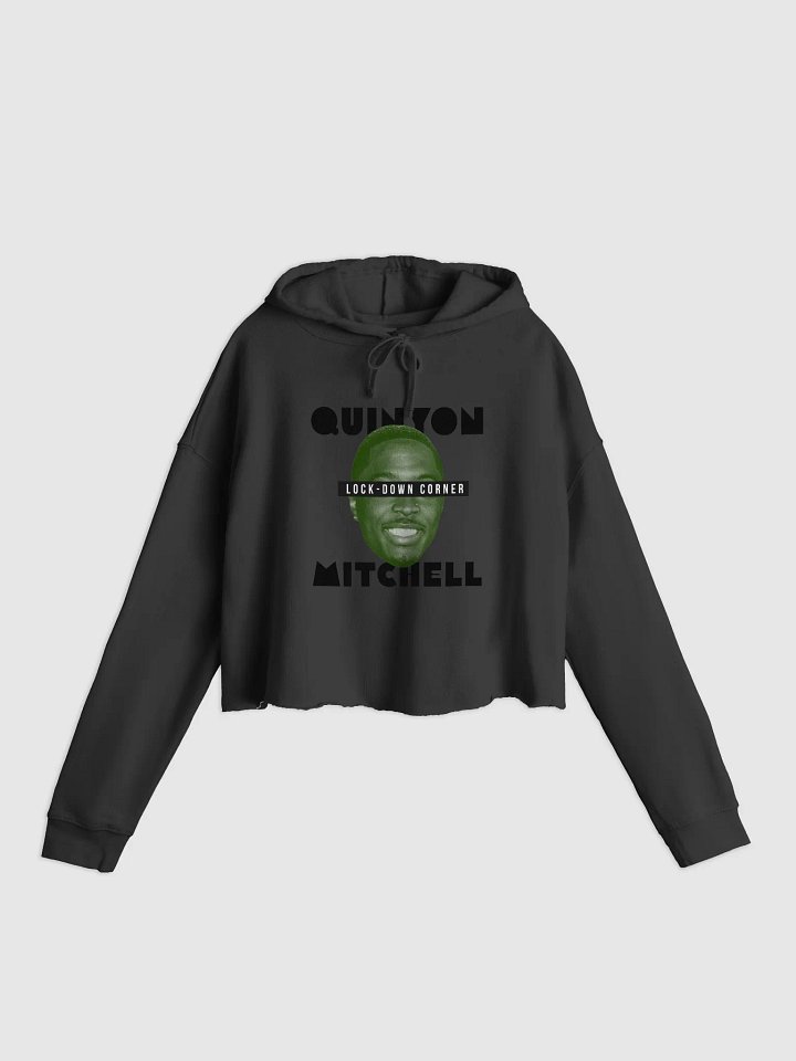 Lock-Down Corner Graphic Crop Hoodie product image (2)