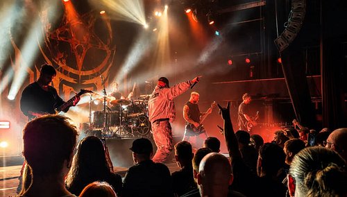 Thy Art Is Murder + Ghost Iris yesterday 😡🔥