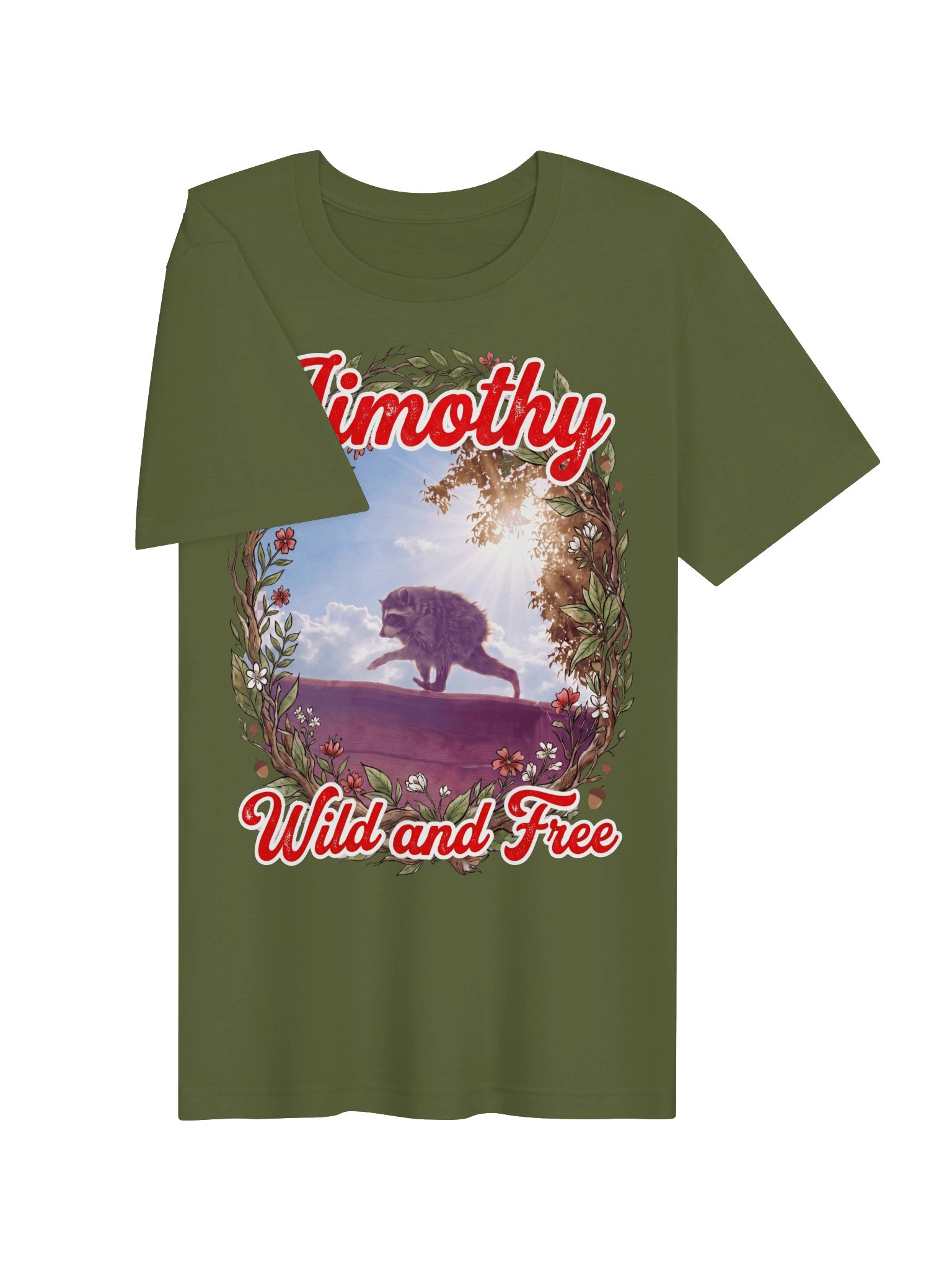 Jimothy's Floral Wild and Free Tee product image (3)