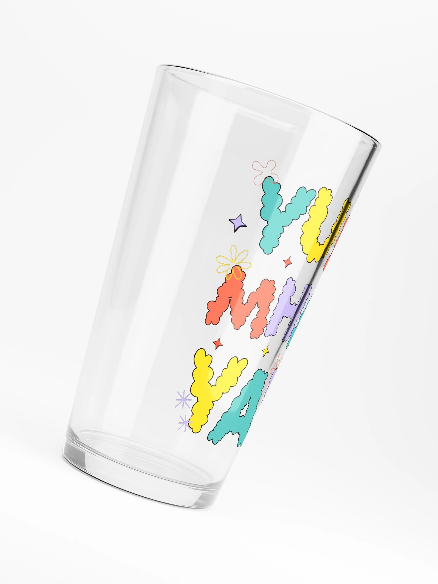 Yup Mhm Yay Shaker Glass product image (6)