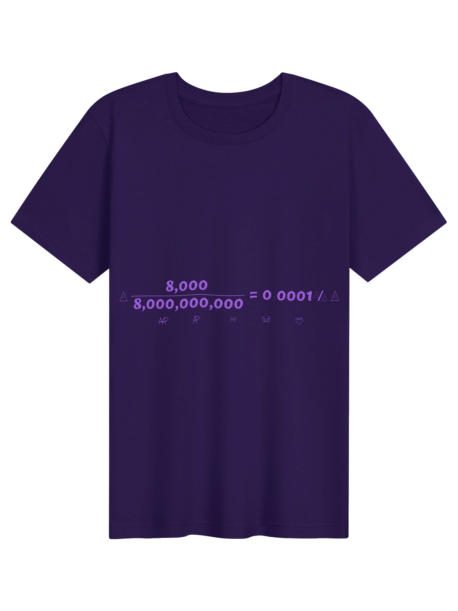 THE EQUATION — Tee (Purple) product image (1)