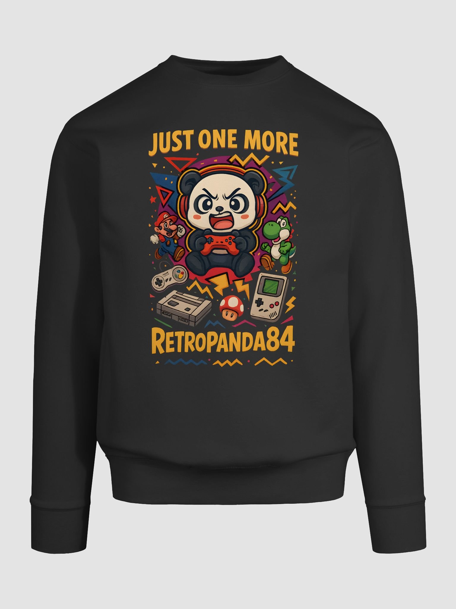 RetroPanda84 Gaming Sweatshirt product image (17)