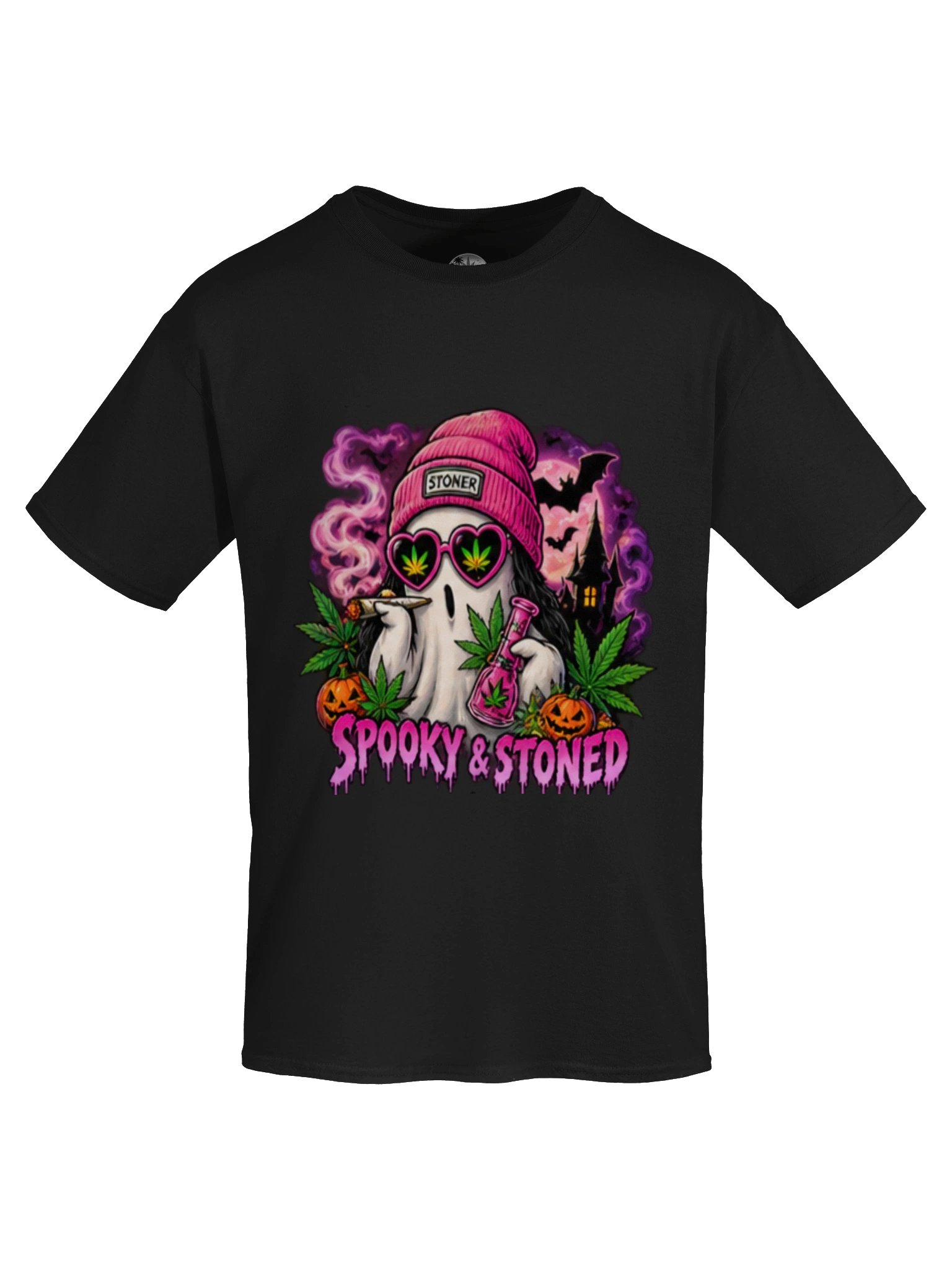 Pink Haze Halloweed Graphic Tee product image (5)