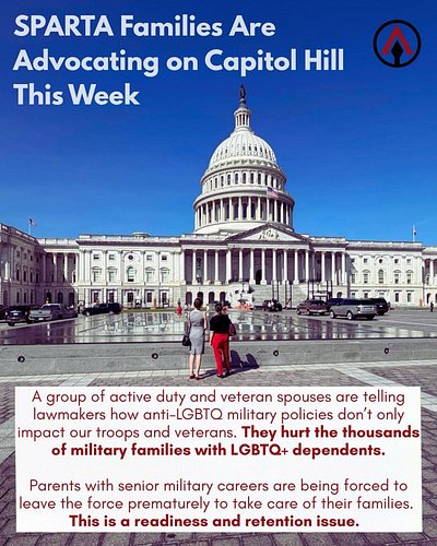 Today and tomorrow, we are advocating on Capitol Hill with a group of military and veteran spouses in our SPARTA Families pro...