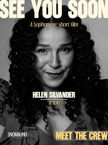Meet The Crew!

Our ”EVA” - Helen Silvander @helensilvanderland 

Helen’s song choice (Nightcall - Kavinsky)