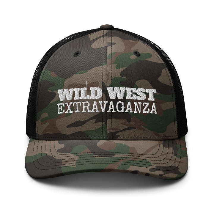 WWE Camo Trucker Hat product image (1)