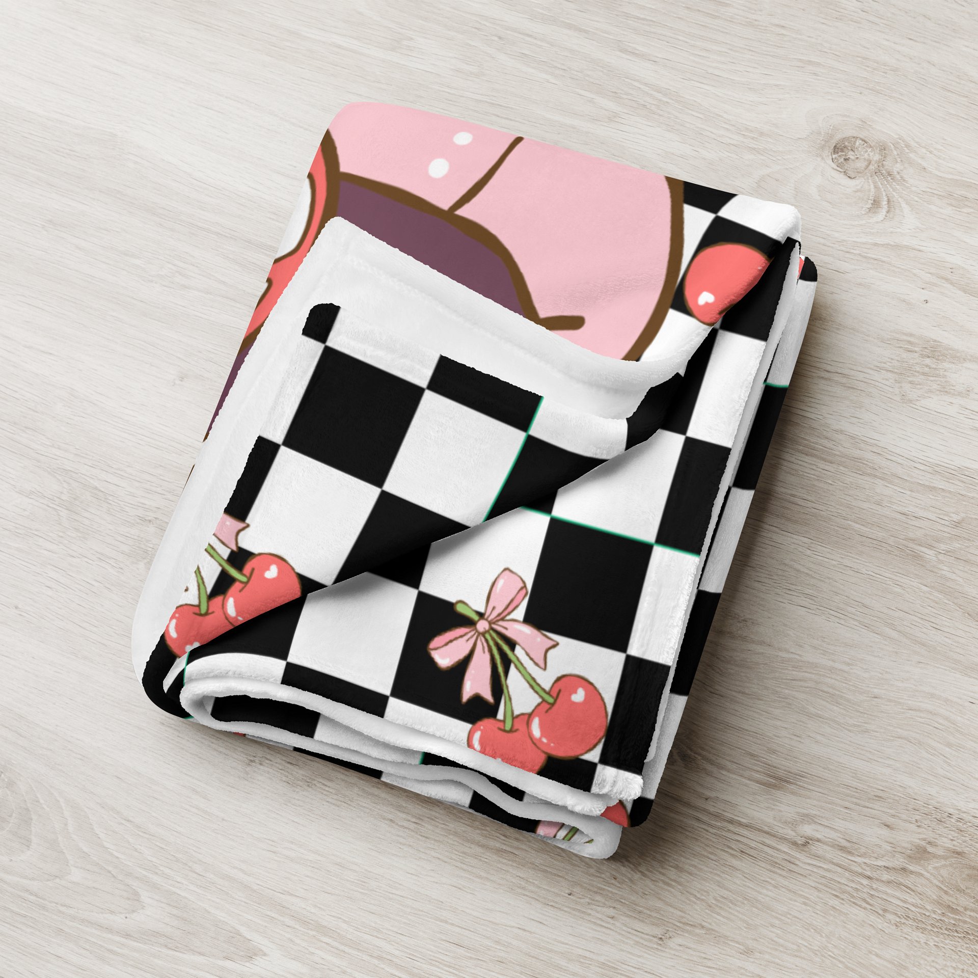 MLLW Cherry Bomb Throw Blanket product image (8)