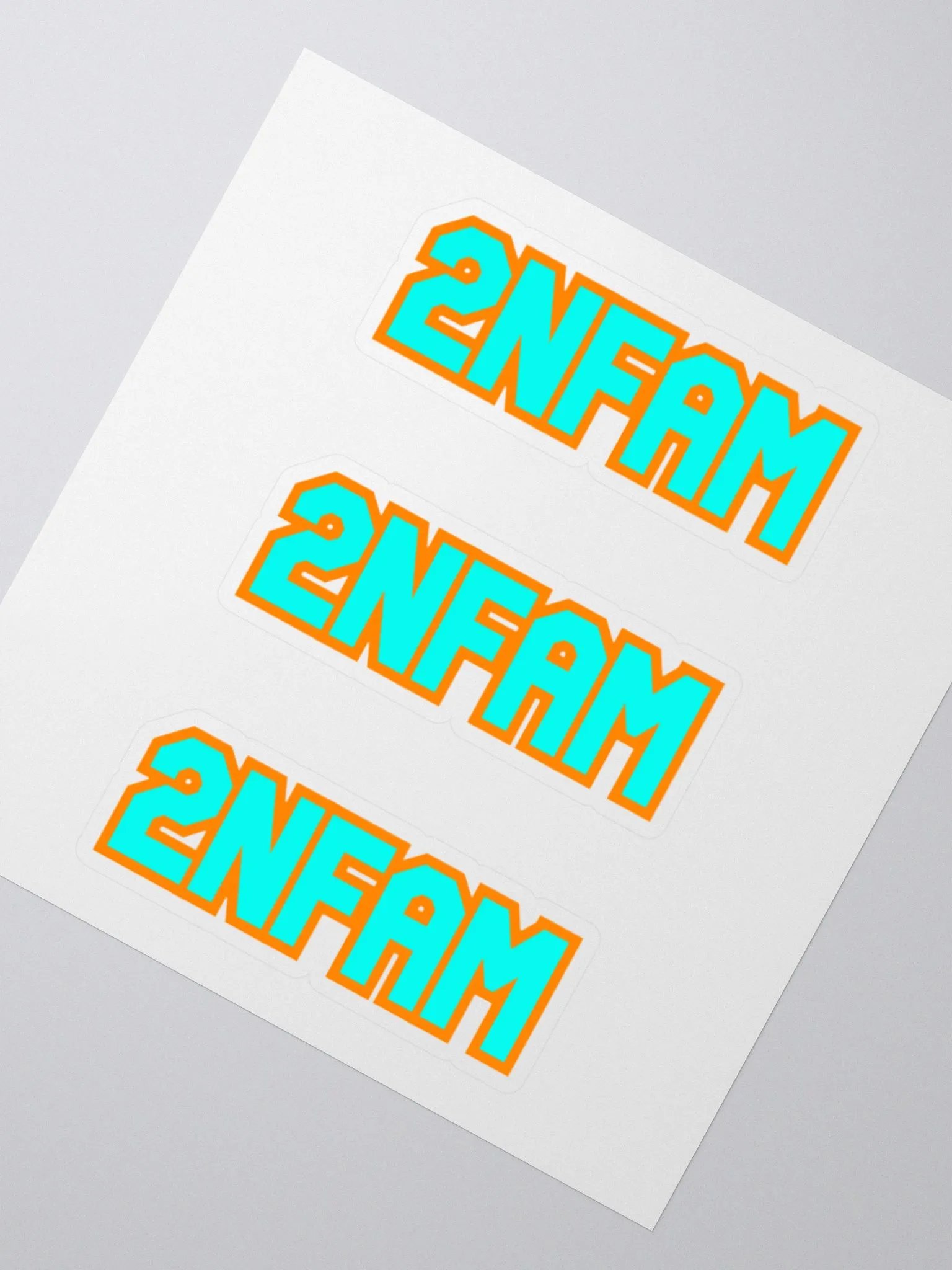2NFAM 3x Stickers product image (2)