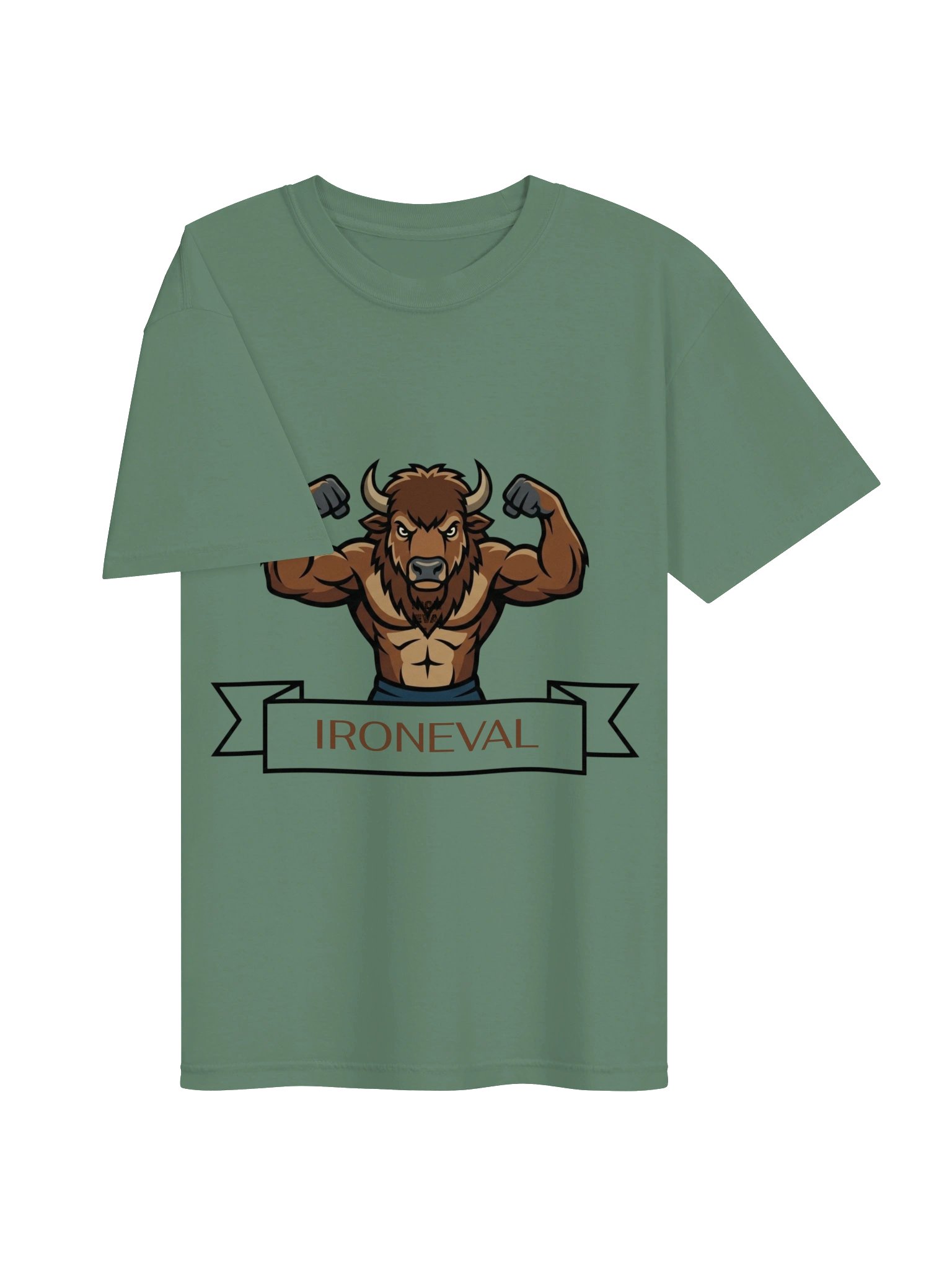 IronEval Bison — Signature Gym Tee product image (3)