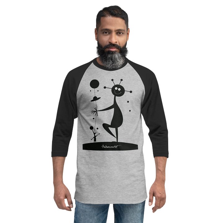 Tultex Fine Jersey Raglan Tee product image (2)