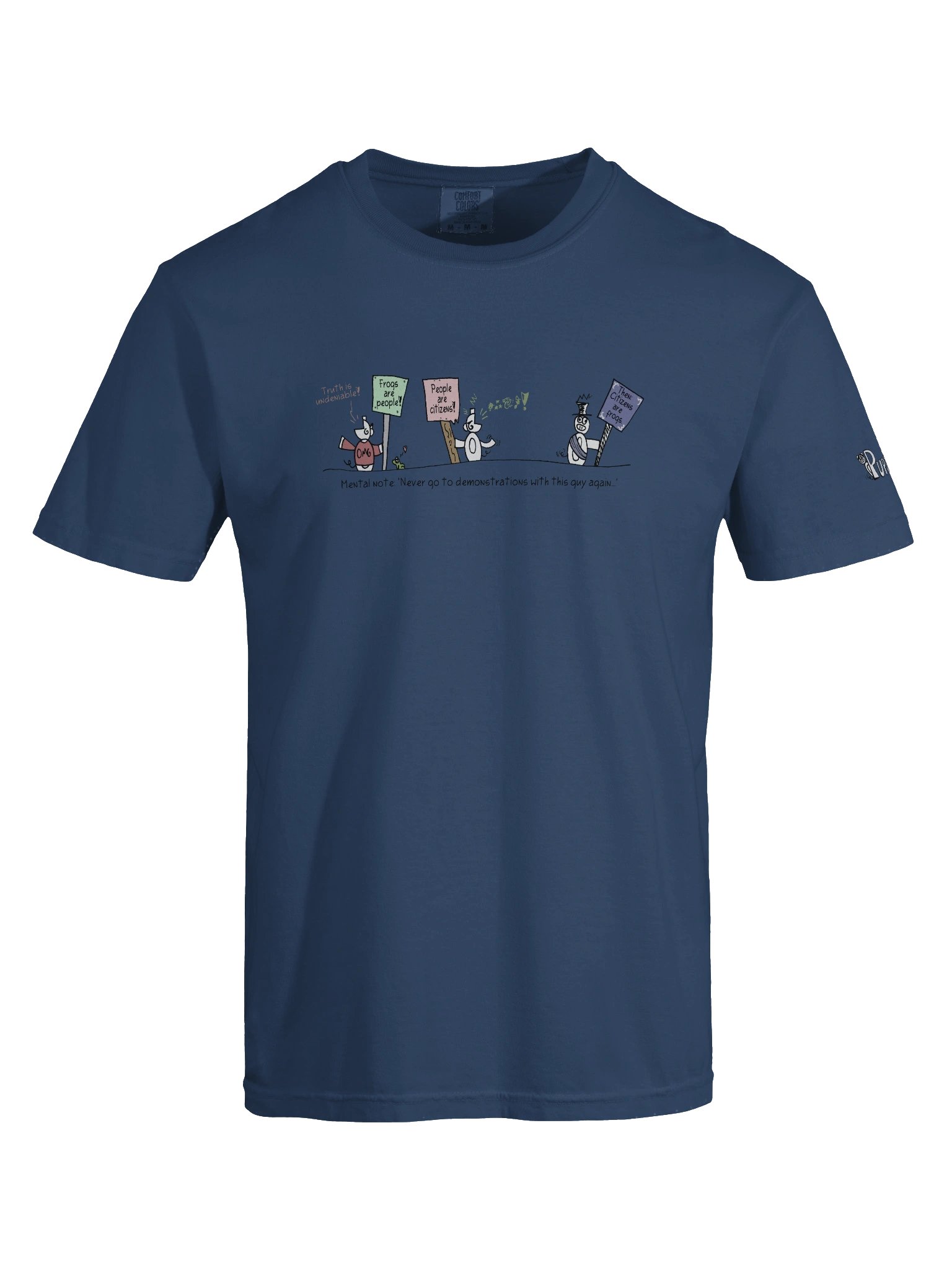 'Citizens are frogs' Pupsies! Heavyweight T-Shirt product image (49)