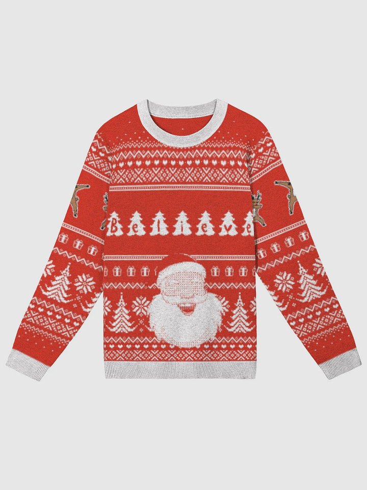 Santa's Festive Knitted Crewneck Sweater product image (1)