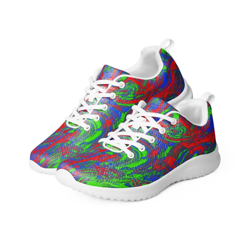 Vibrant Swirl Men's Athletic Shoes product image (8)