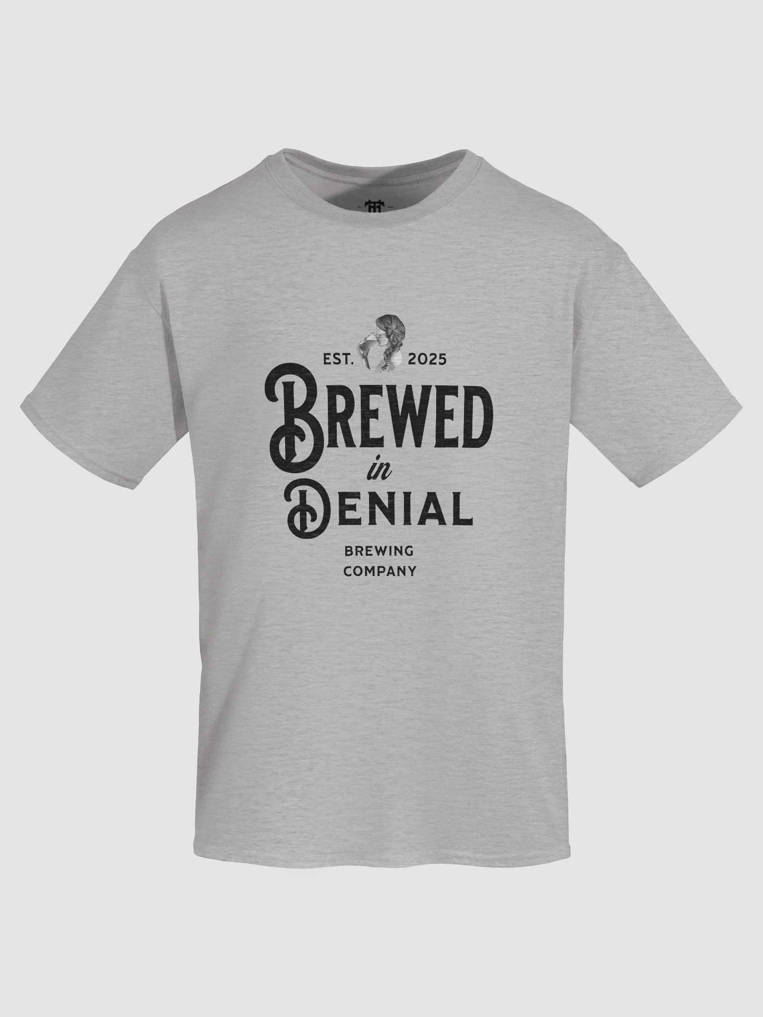 Brewed in Denial Trade Tee product image (6)