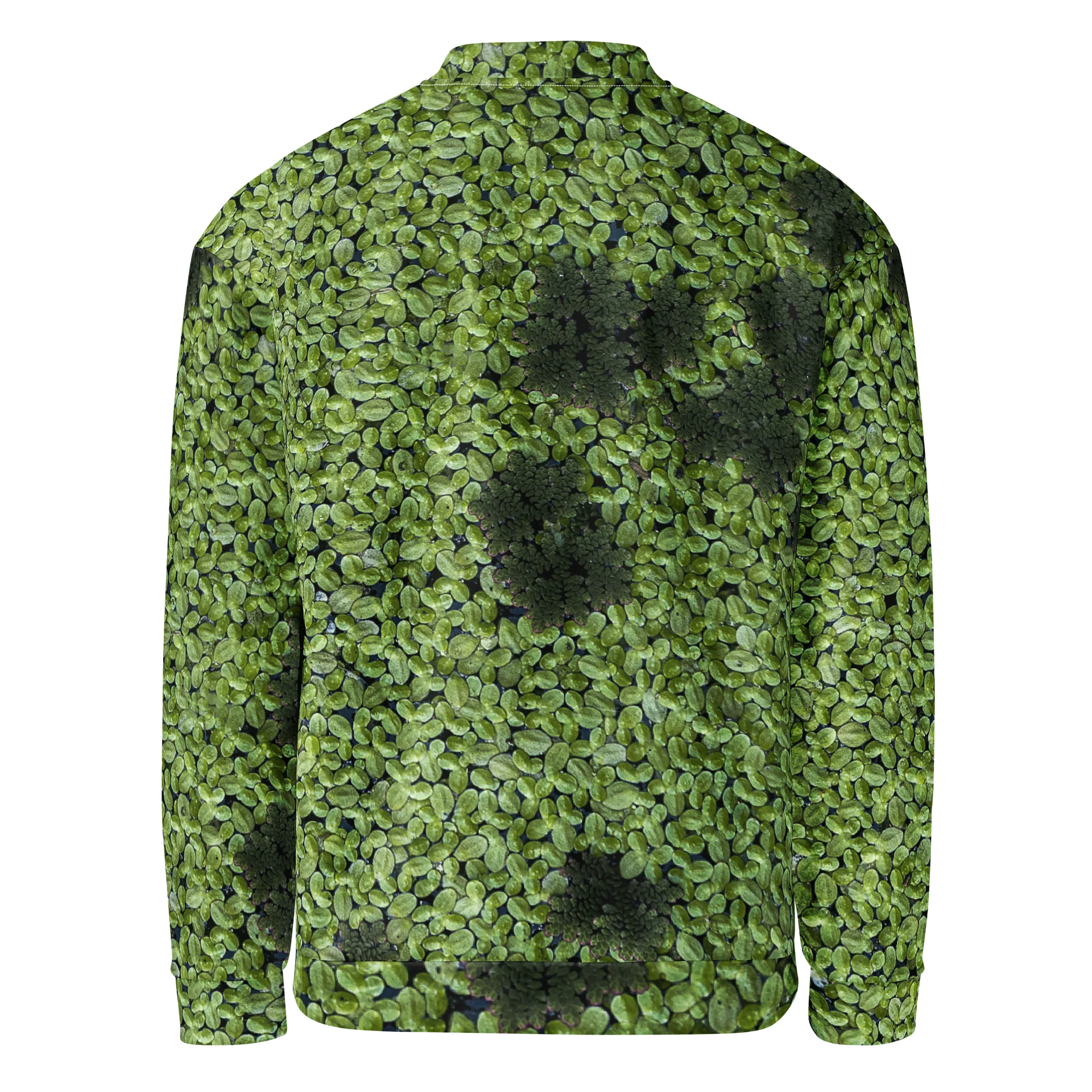 Verdant Life All-Over Print Bomber Jacket | Plant Lover Unisex Streetwear Jacket product image (2)