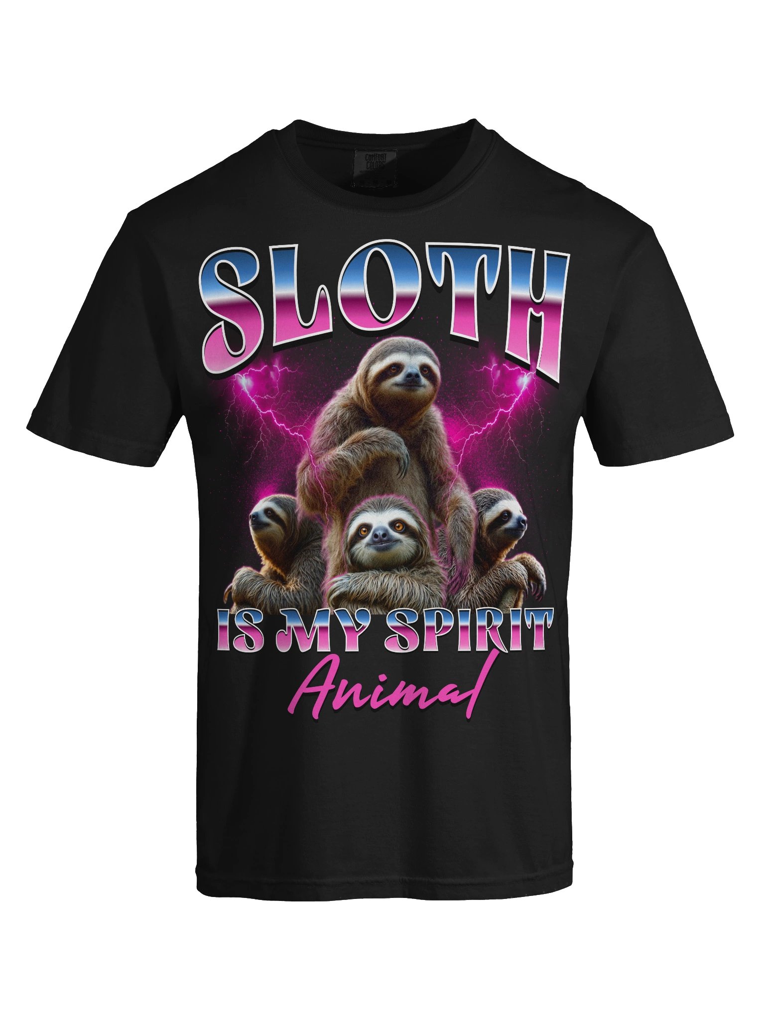 Sloth is my Spirit Animal Graphic T-Shirt product image (27)