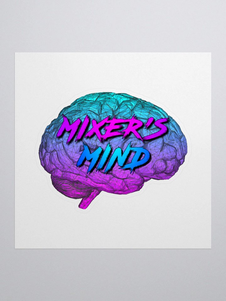 Mixer's Mind Logo Sticker product image (1)