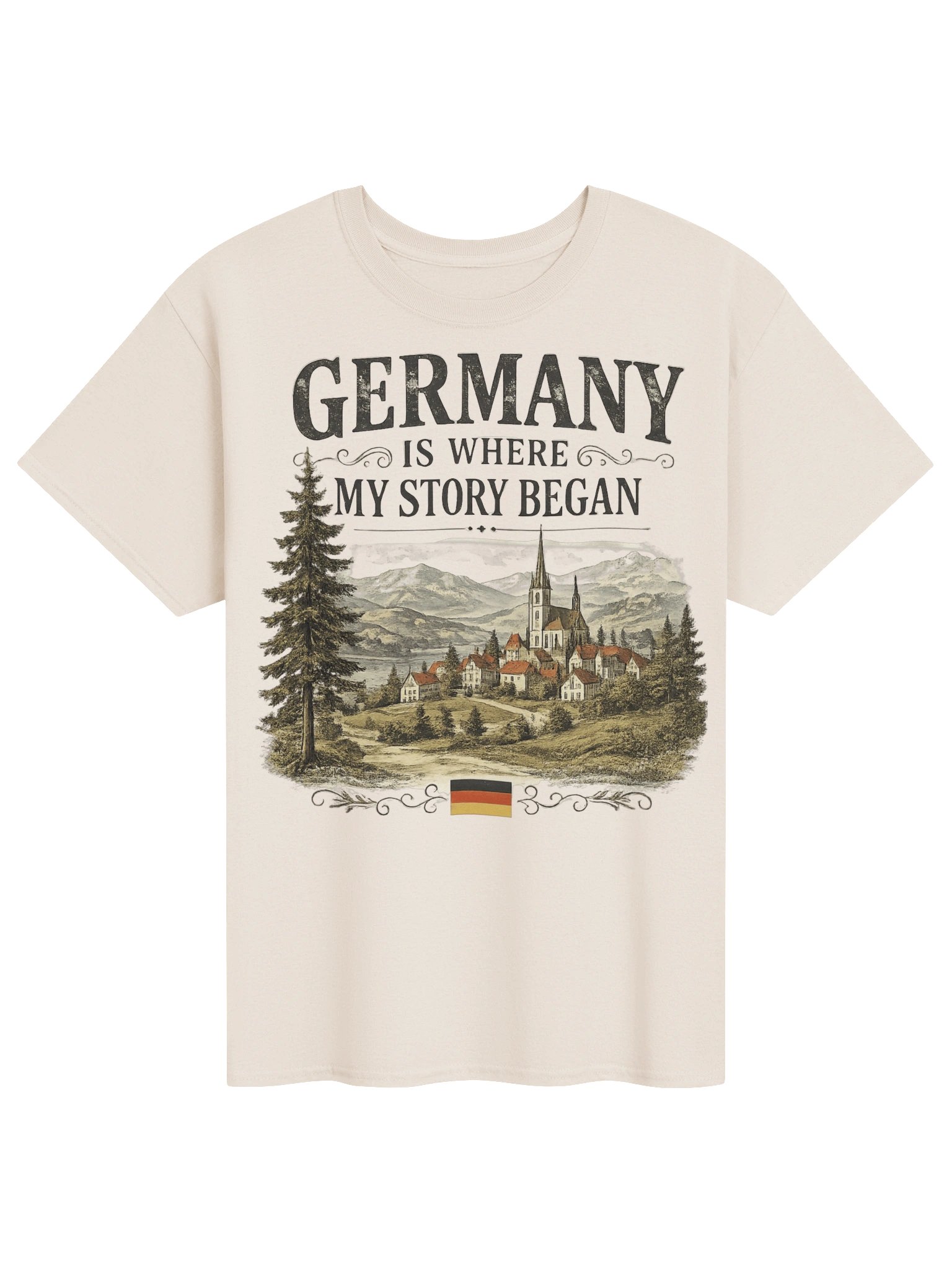 Germany Is Where My Story Began Vintage T-Shirt product image (5)