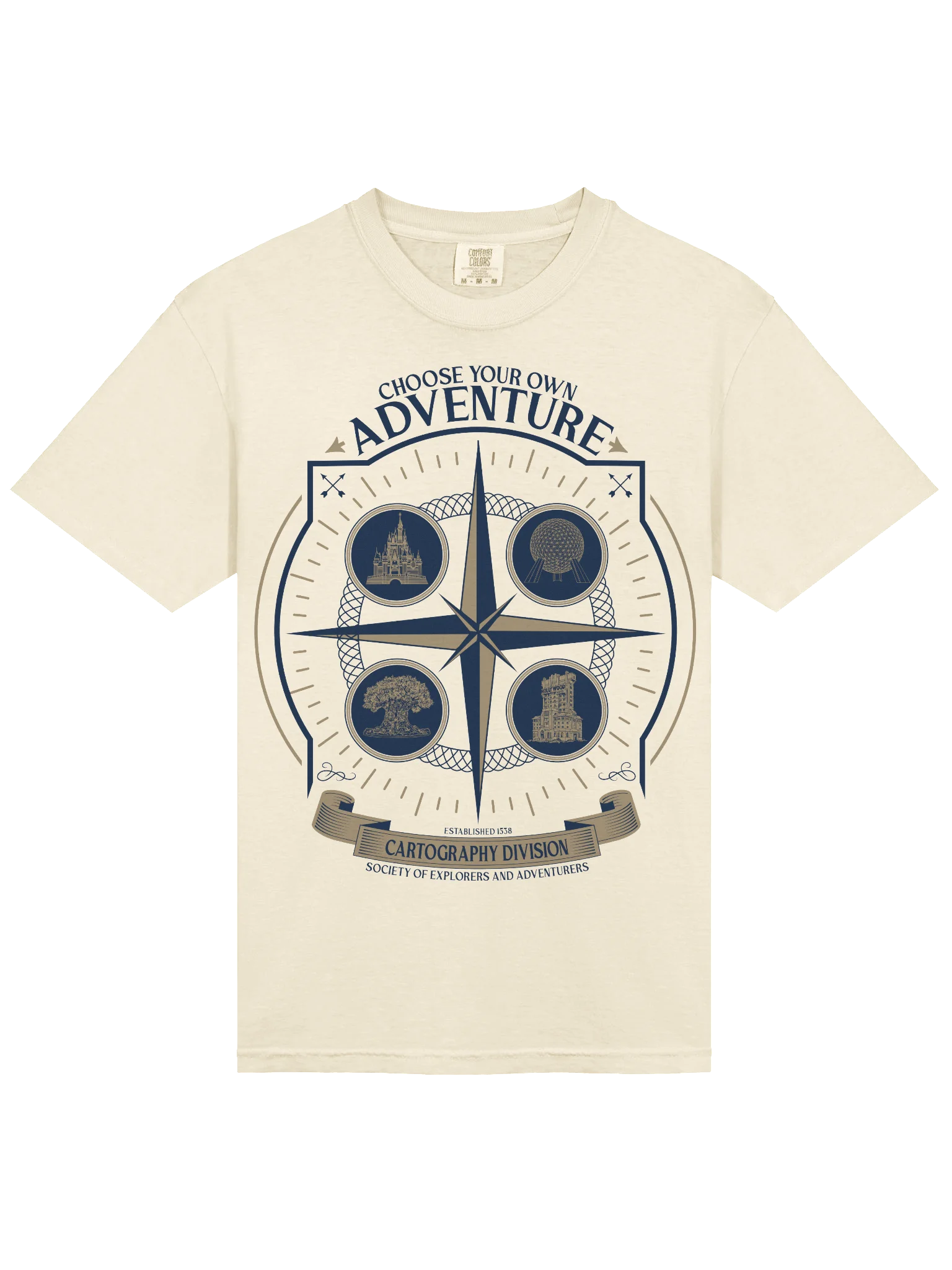 S.E.A. Cartography Division: 4-Park Expedition Tee product image (3)