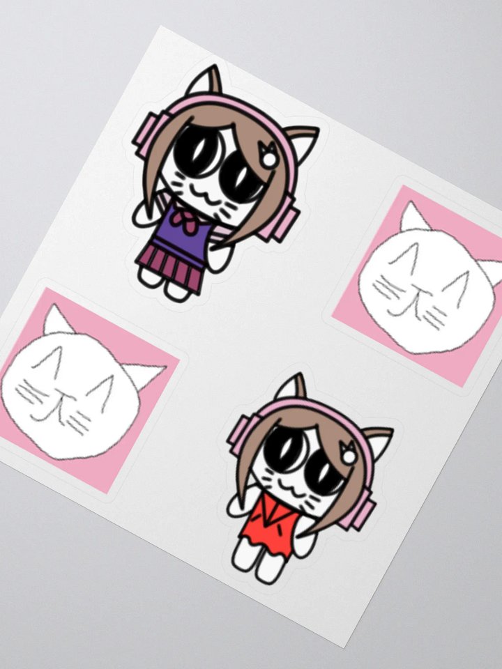Koneko of the lamb kiss cut stickers product image (2)