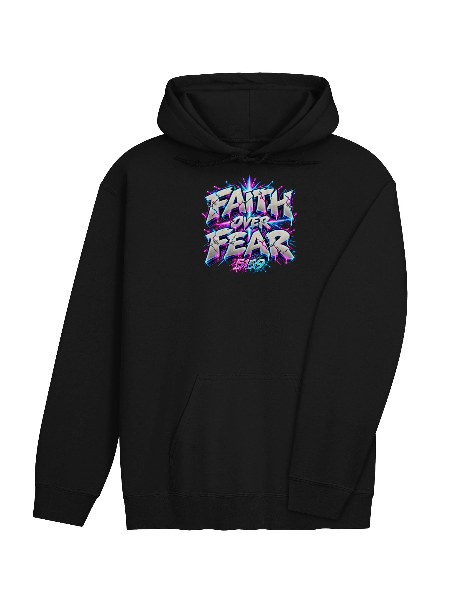 5159 Faith Over Fear (Unisex) Hoodie product image (4)