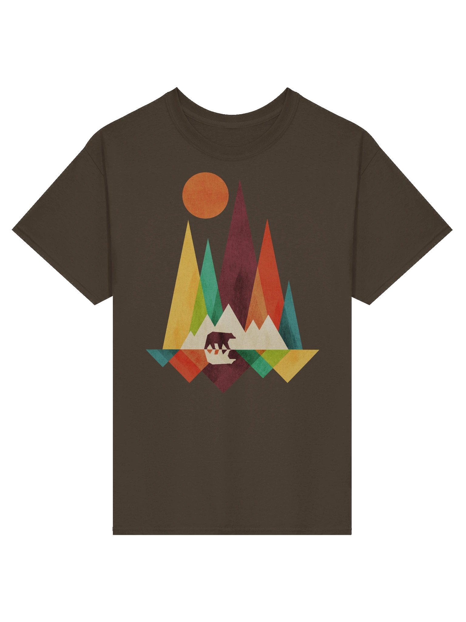 Wild bear graphic t-shirt product image (49)