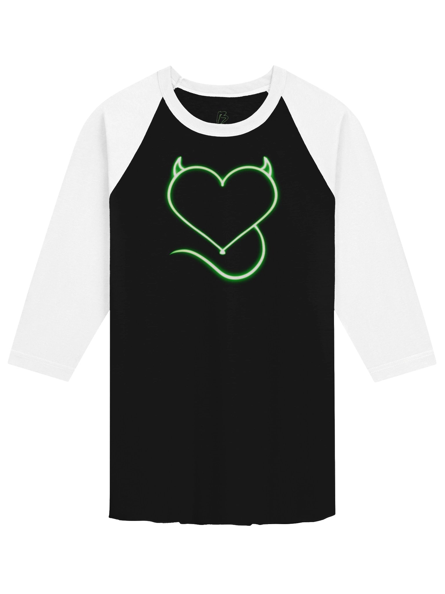 Electric Sin Heart Raglan product image (2)