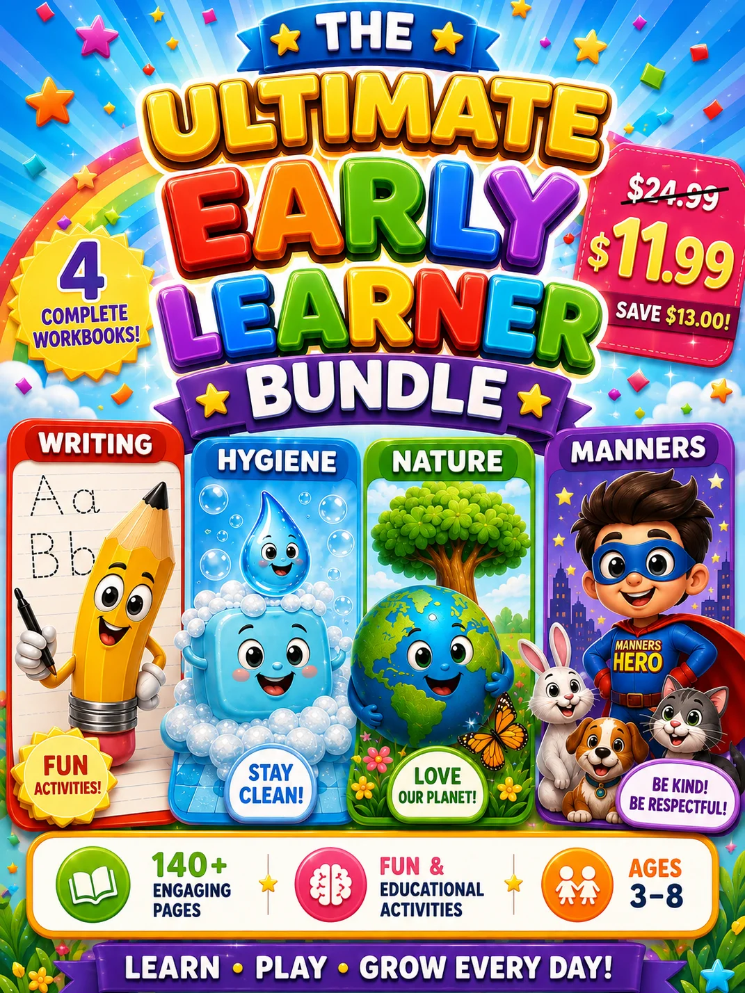 The Ultimate Early Learner Bundle (4-in-1) product image (1)