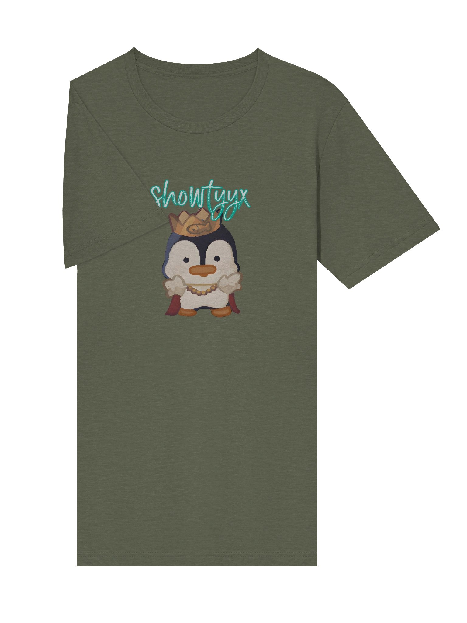Showtyyx Teal Short Sleeve T-Shirt product image (5)