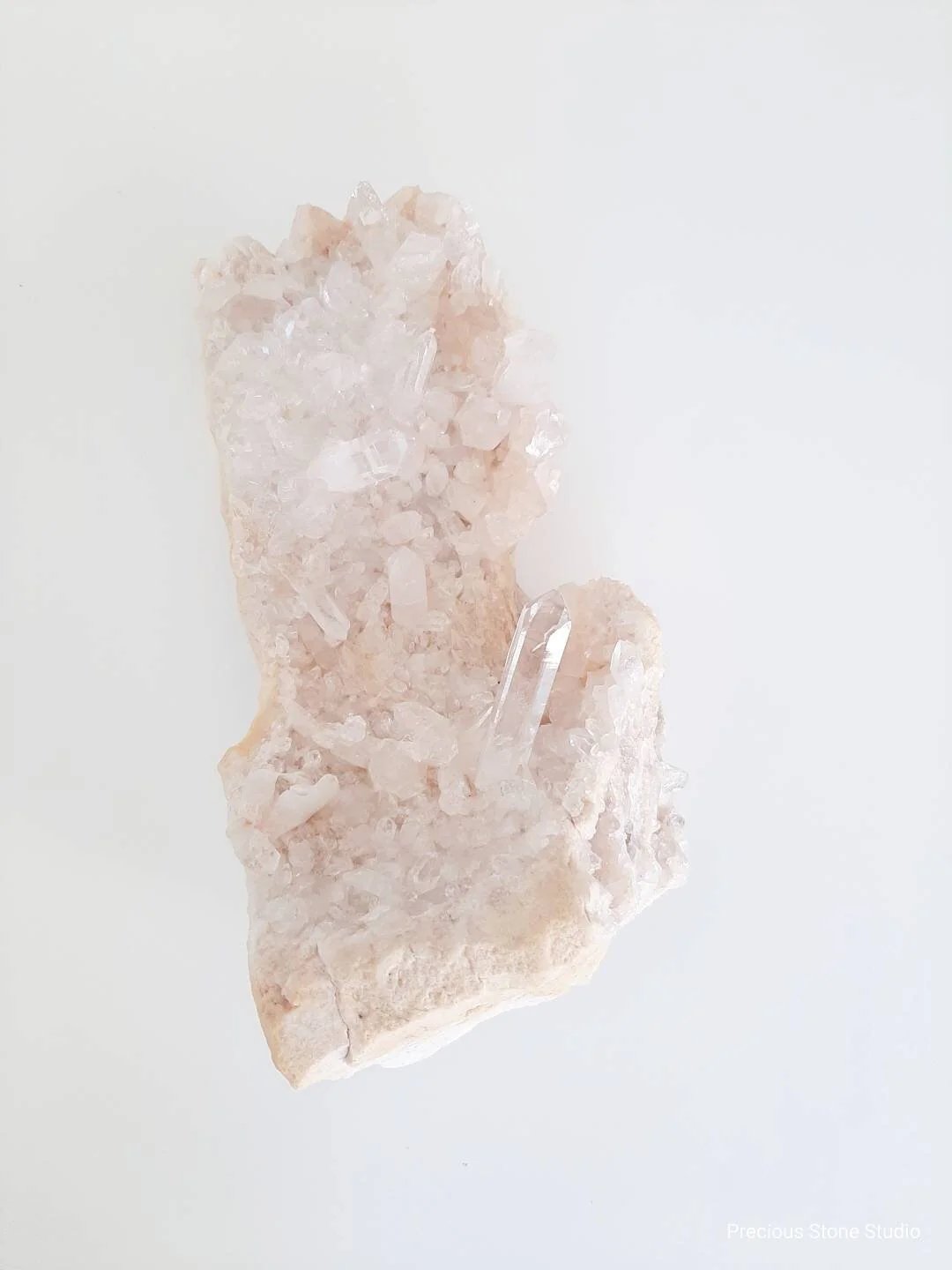 Pink Himalayan quartz cluster product image (2)