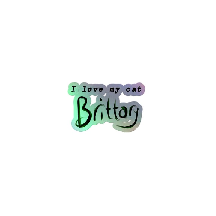 I love my cat “Brittany” product image (1)