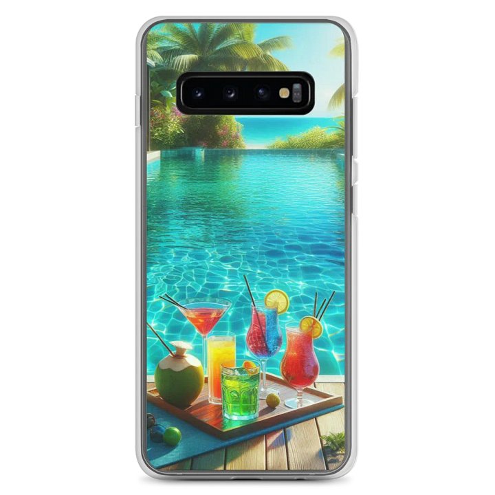 Tropical Vibes Samsung® Clear Case | AI Design product image (8)