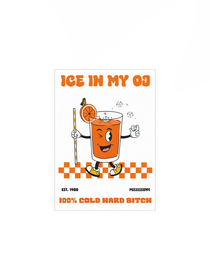 Ice in My OJ Print product image (1)
