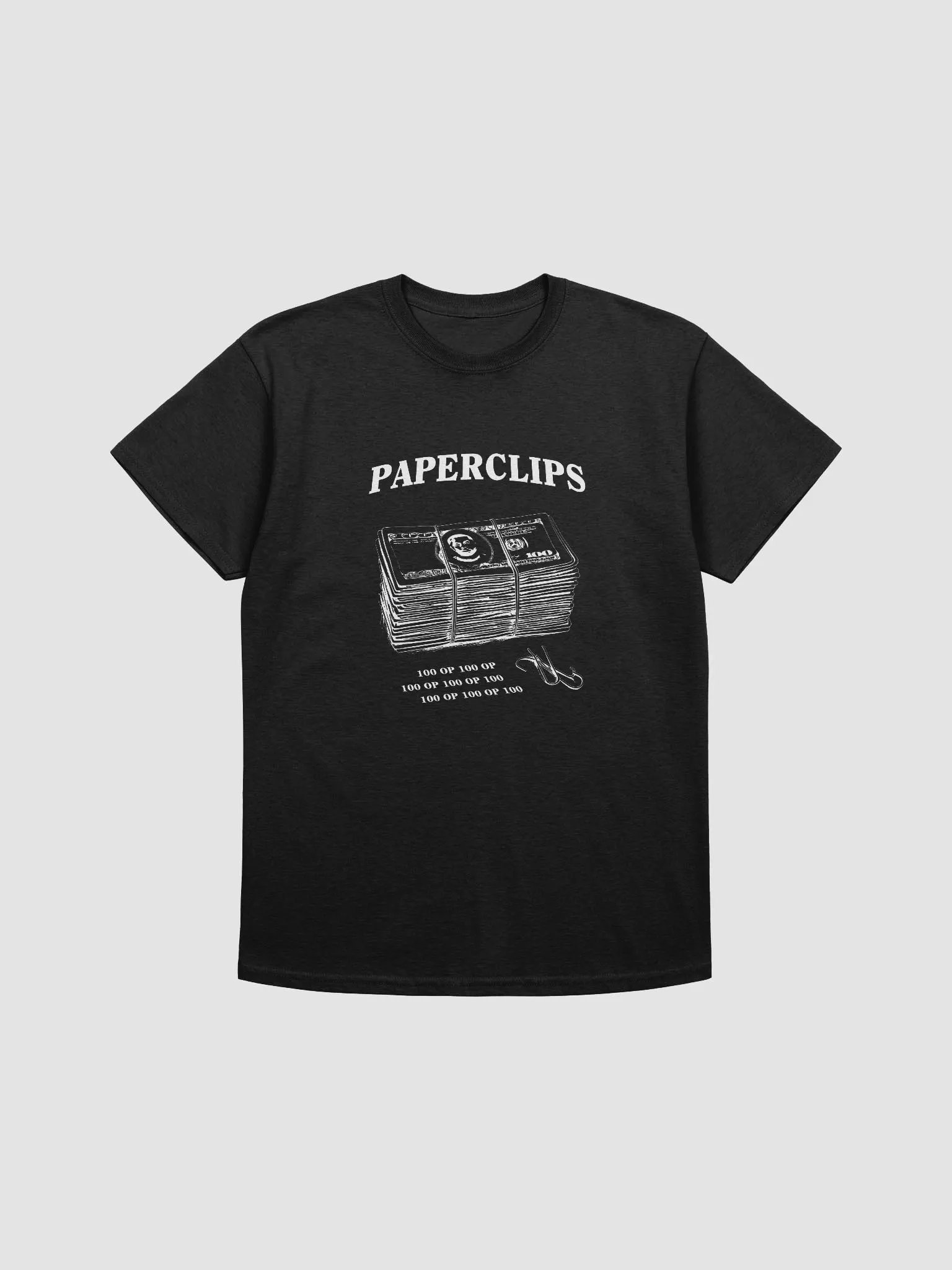 Paperclips - T-Shirt - zwart product image (1)
