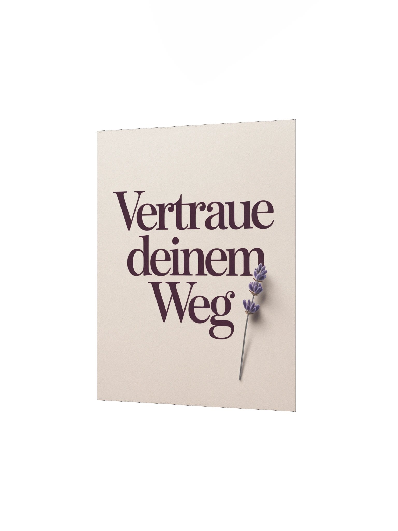 Calm Walls Print – Vertraue deinem Weg product image (5)
