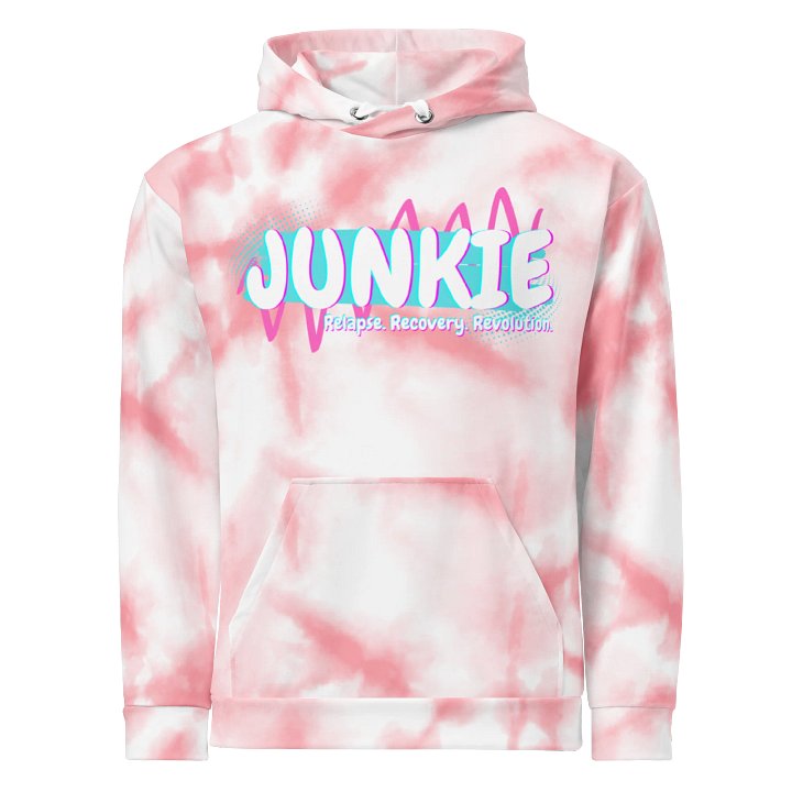 “Tie-Dye Recovery” – Junkie Project Hoodie product image (1)