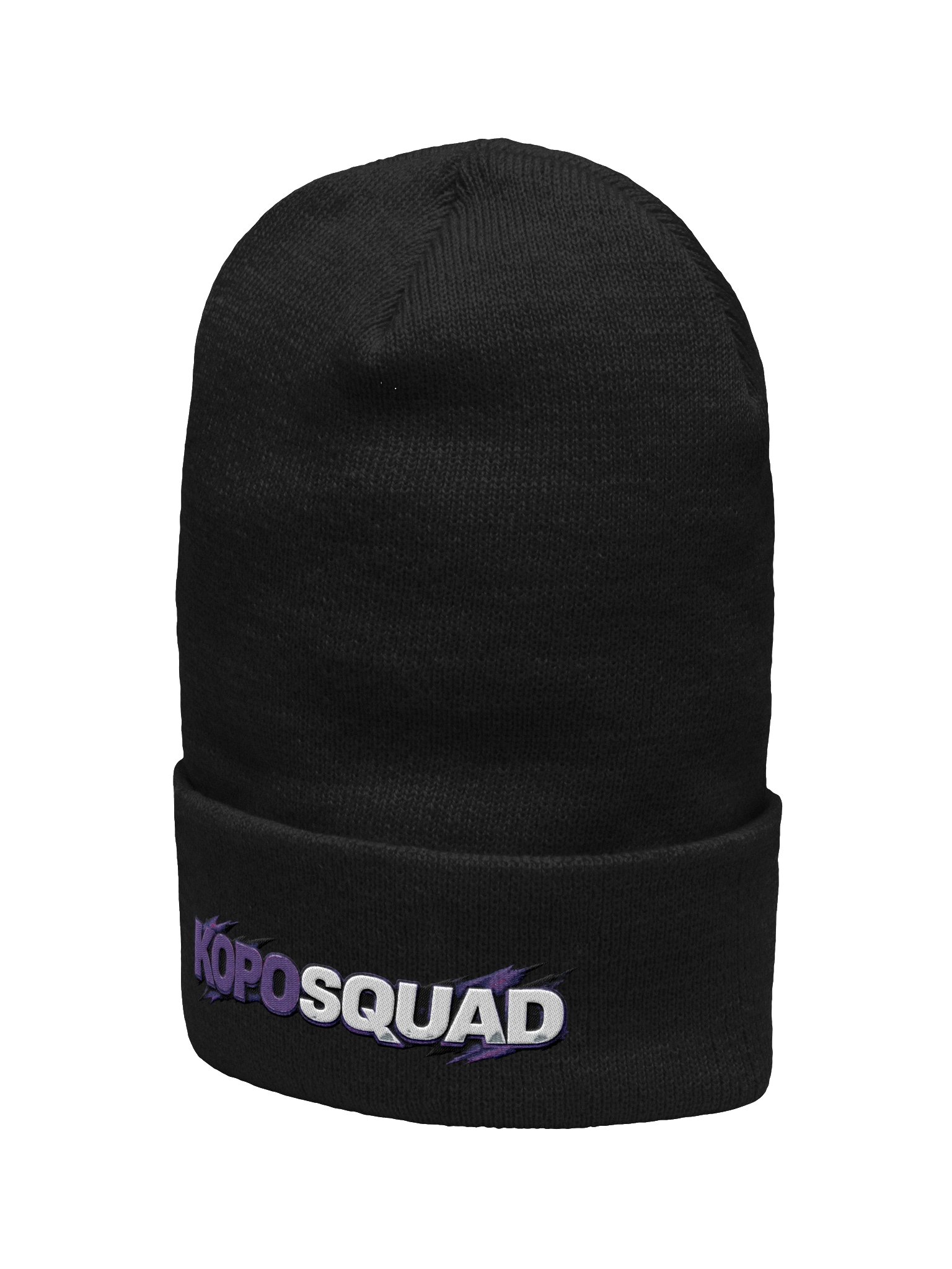 KOPOSQUAD Cuffed Beanie – Black product image (2)