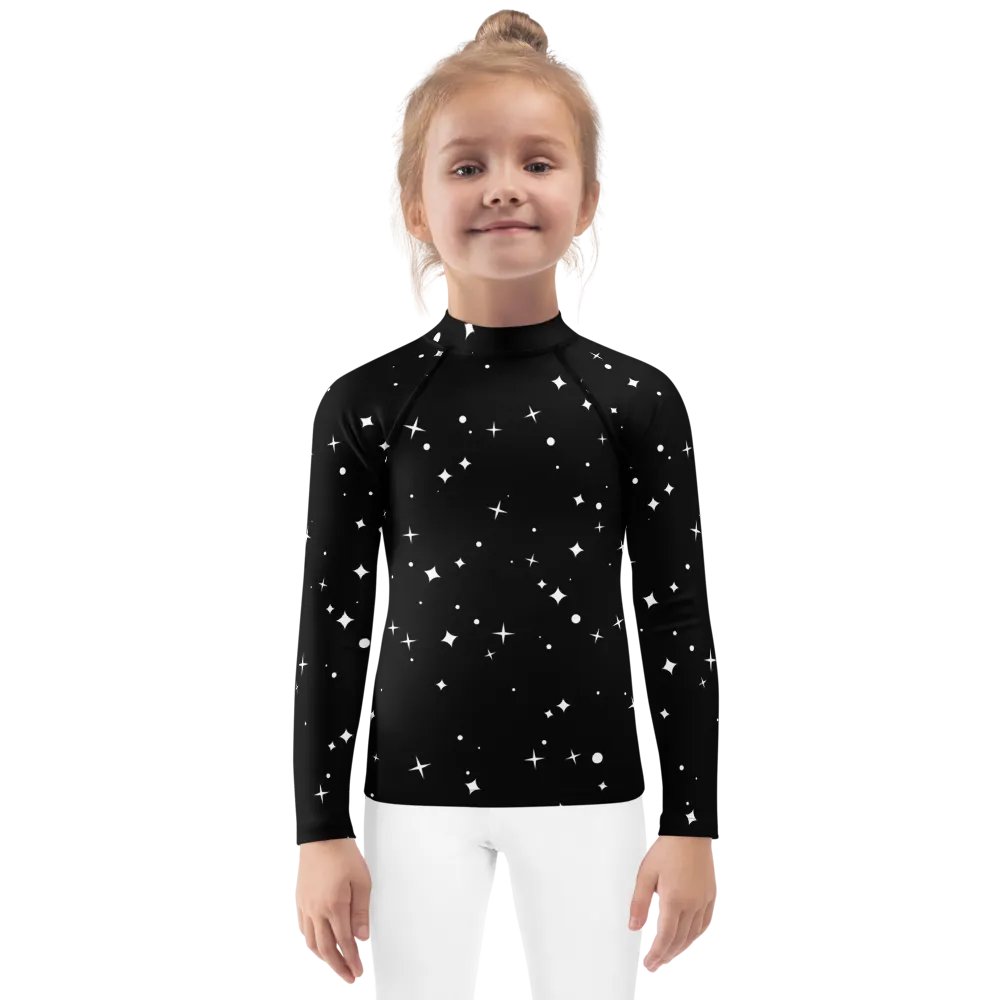 Starry Night Kids Rash Guard product image (1)